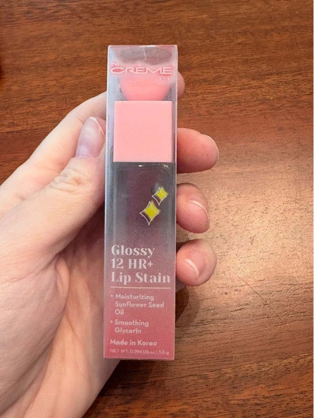 12 hour lip stain by Crème Shop in Cherub. NEW!
